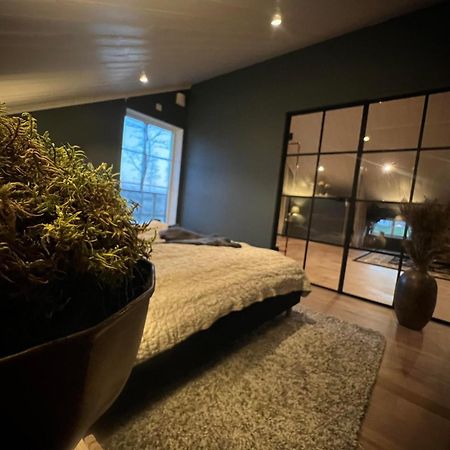 Vila Mysig Laegenhet Med Oeppen Planloesning Pa Haestgard. Ljung Exteriér fotografie