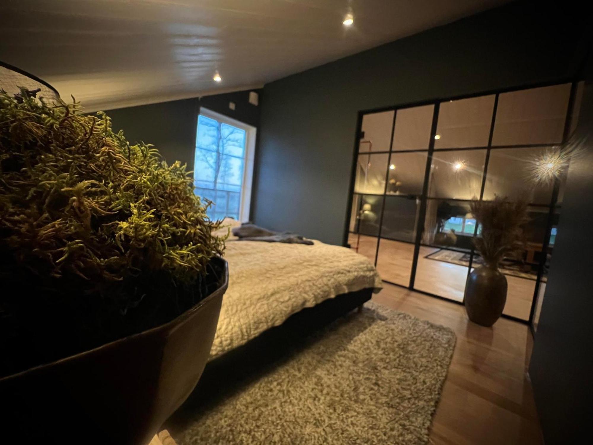 Vila Mysig Laegenhet Med Oeppen Planloesning Pa Haestgard. Ljung Exteriér fotografie